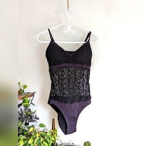 Mesh One Piece Swimsuit